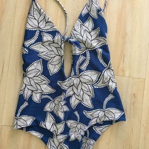 Alia Blue midnight in Paris one piece, like new